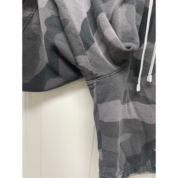 Nike Men's Club Fleece shorts grey camouflage size medium athleisure lagenlook - Picture 4 of 5